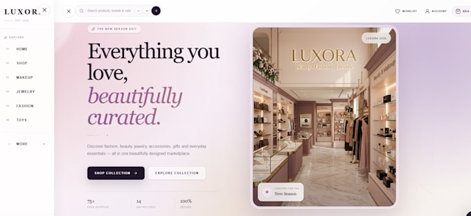 build a custom full stack ecommerce website with nextjs