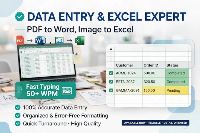do fast kannada and english typing data entry and tally work
