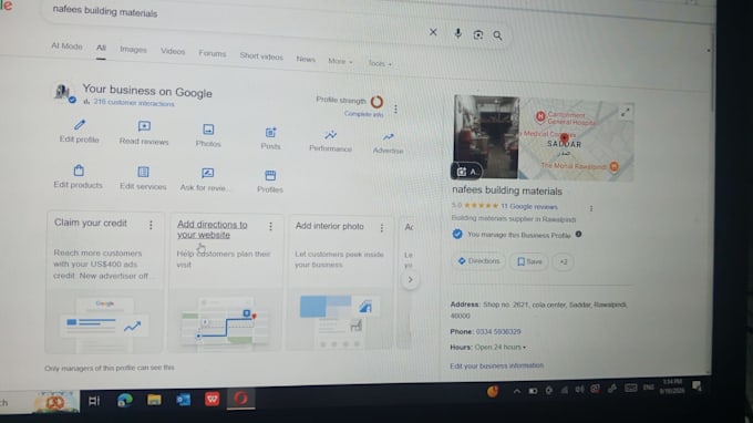 create professional google business profile gmb posts