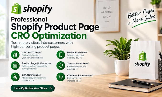 shopify cro shopify seo shopify optimization conversion rate shopify redesign