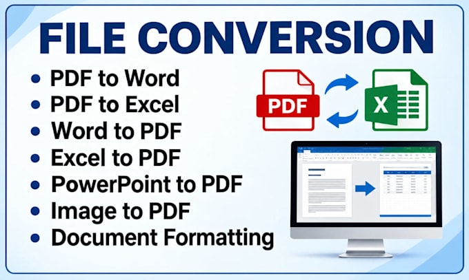 convert your files into any editable format