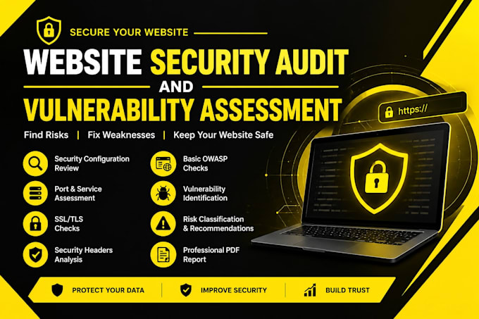 perform a website security audit and vulnerability assessment