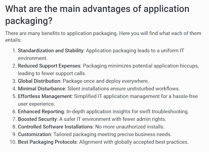 package any app, proof of concept