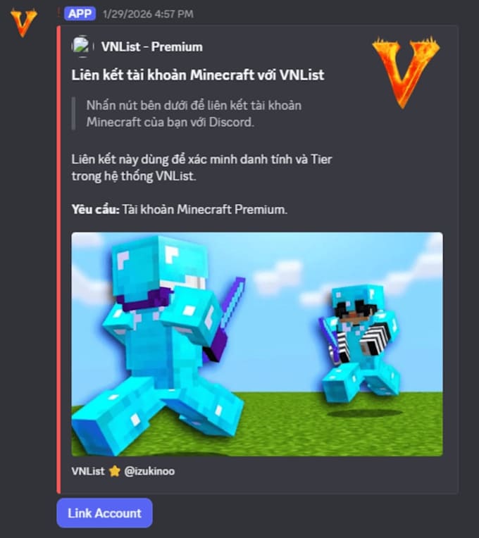 build a custom discord bot with API and database integration