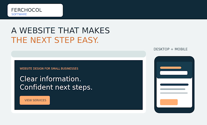 build a modern responsive website for your small business