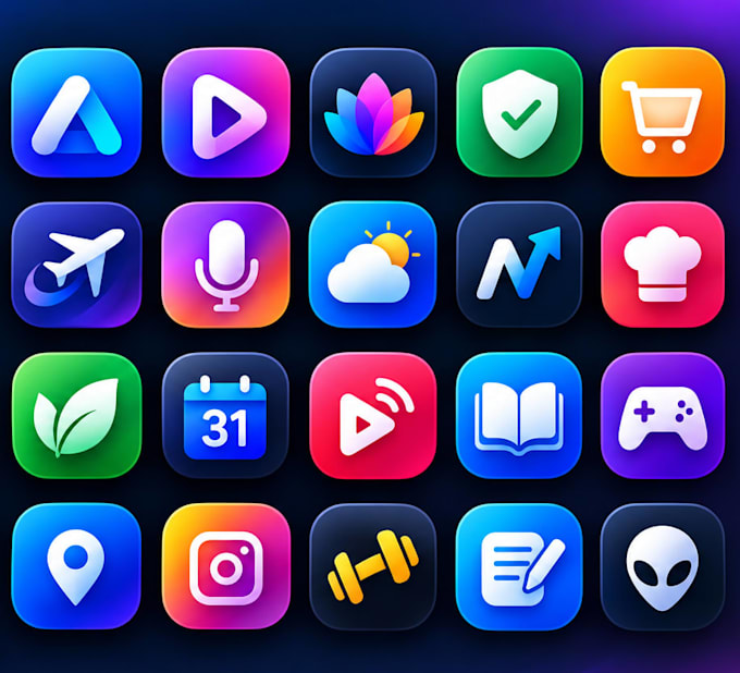 desgin professional app icon