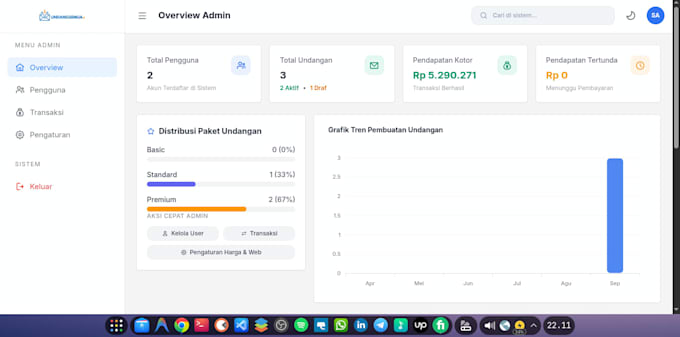 develop a custom full stack web application or saas mvp