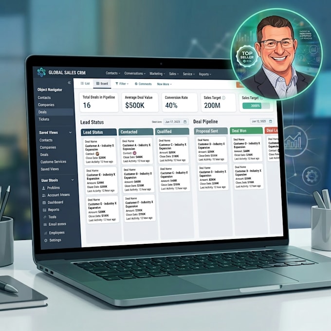 create your hubspot pipeline, webform, and automations