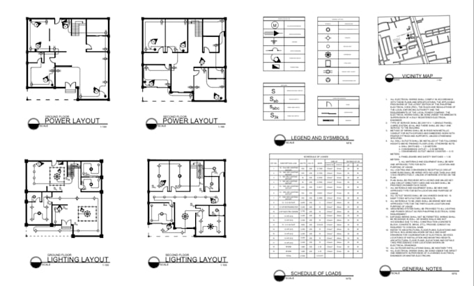 create electrical drawings and plans in autocad