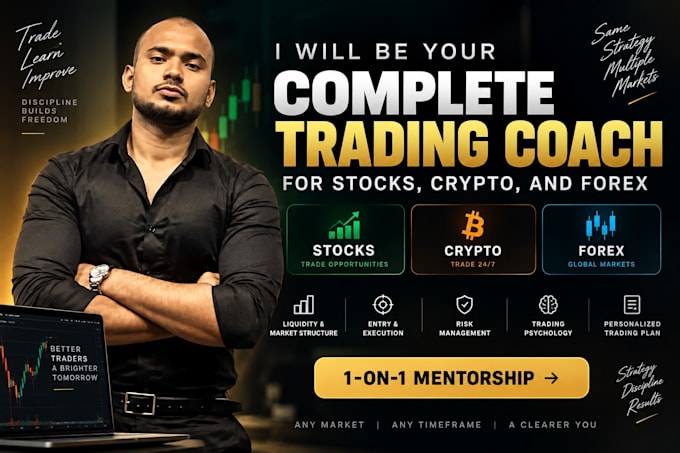 your complete trading coach for stocks, crypto, and forex