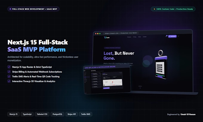 develop a custom web application or saas web app