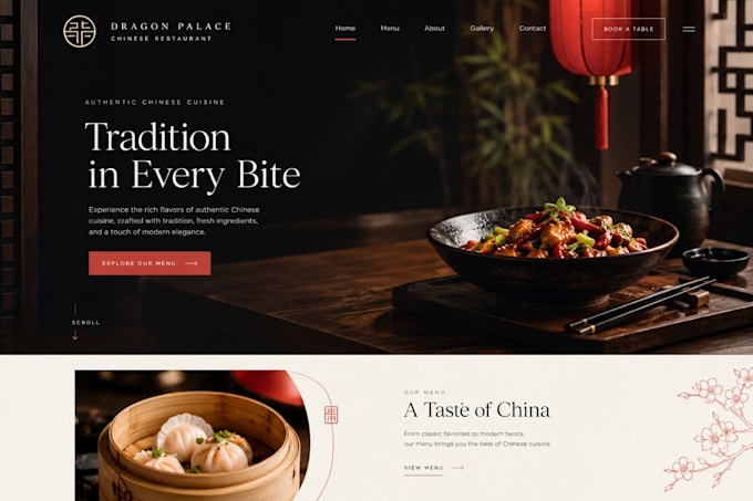 design wix website, wix website redesign, restaurant website and wix studio