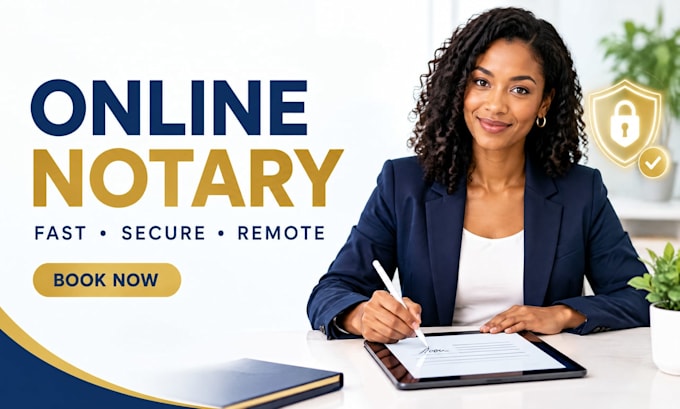 provide fast remote online notary services for legal documents