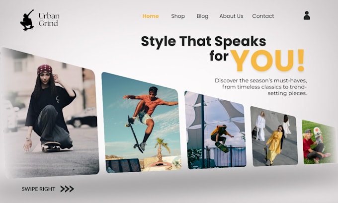 design and develop a framer website with cms and animations