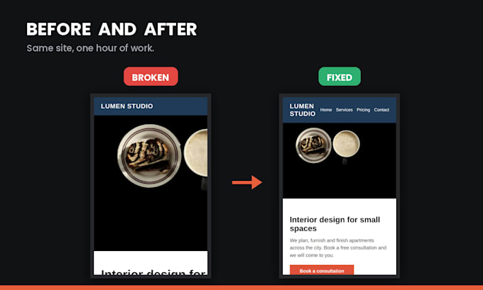 fix your website CSS bugs and mobile layout issues