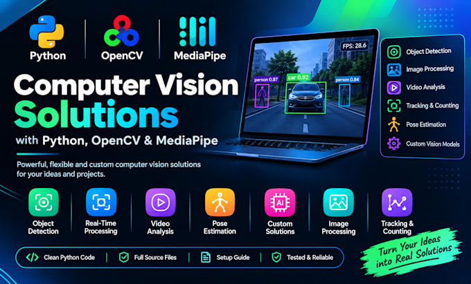 build face tracking and detection with mediapipe and opencv