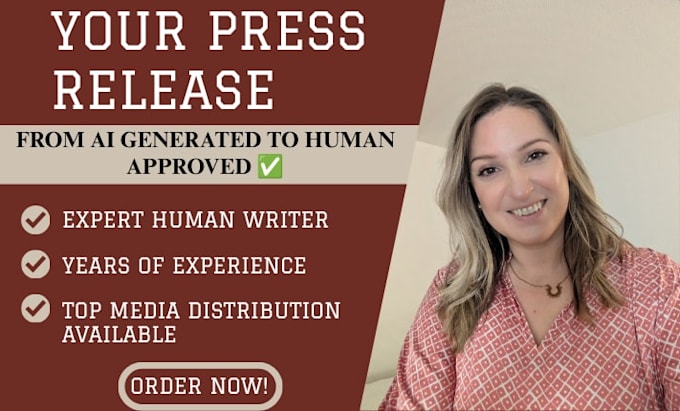 submit press release, humanize and optimize your ai generated press release