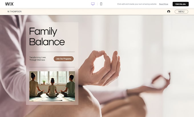 build wix therapy website wix coaching website physiotherapy career website
