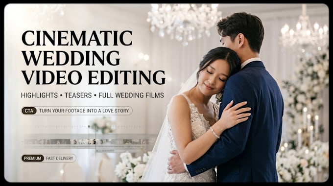 do wedding video editing