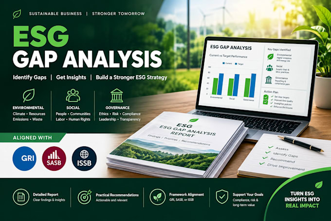 analyze your esg data and create a sustainability report