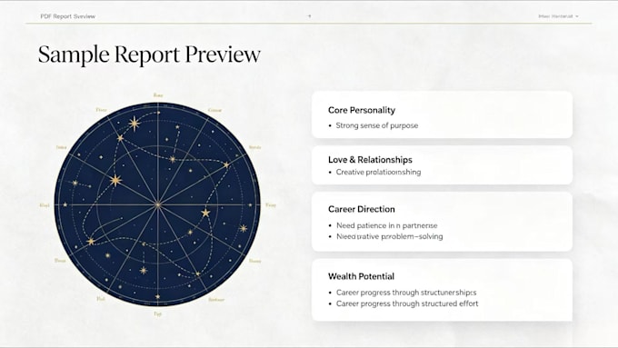 do detailed natal astrology birth chart reading for life