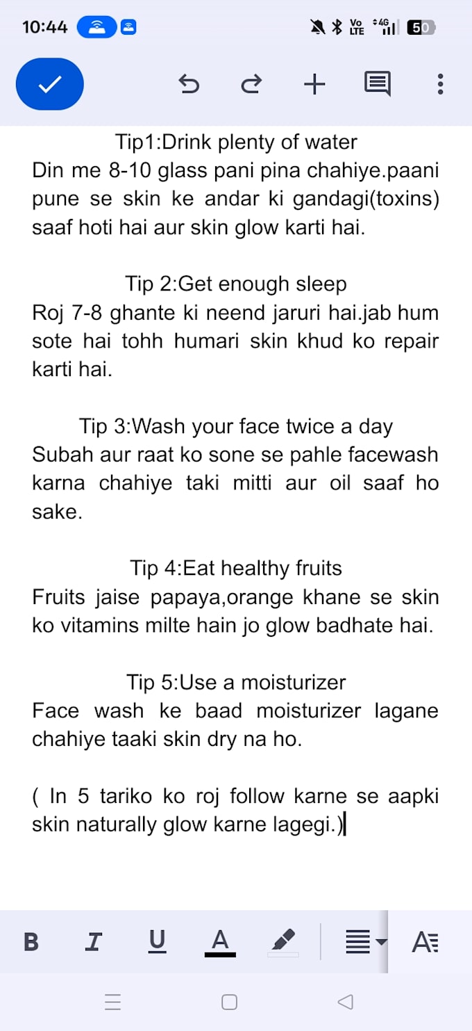 write high quality health and wellness articles