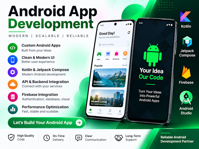 develop or fix your android app
