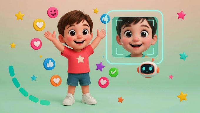 develop an ai facial emotion learning game for kids