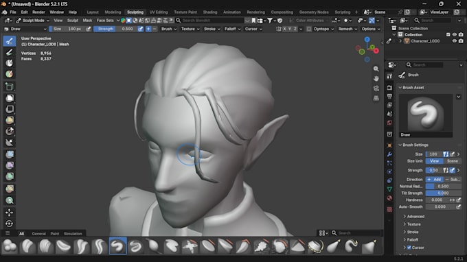 do blender humanoid character rig with rigify