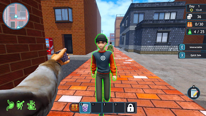 develop your PC game in unity, prototype to playable build