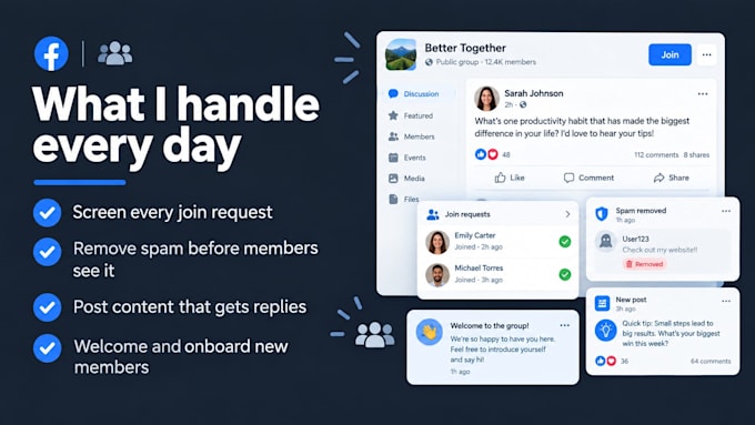 manage and grow your facebook group