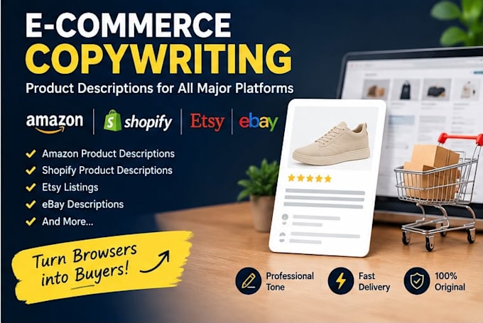 write attractive and professional product listings