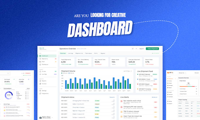 redesign b2b saas and admin dashboard UI UX in figma