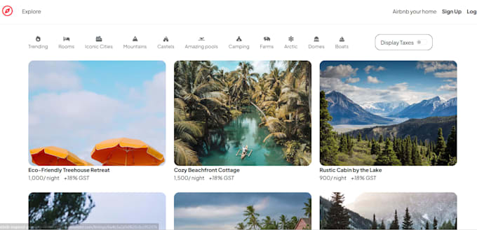 create a reponsive landing page using HTML CSS javascript