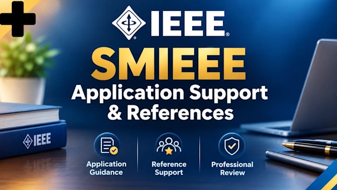 help and support you with smieee application and refernces