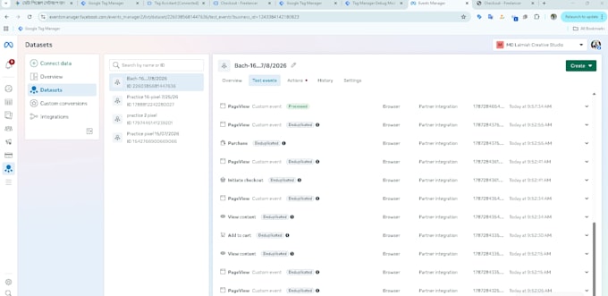 setup meta pixel conversion api server side tracking via gtm