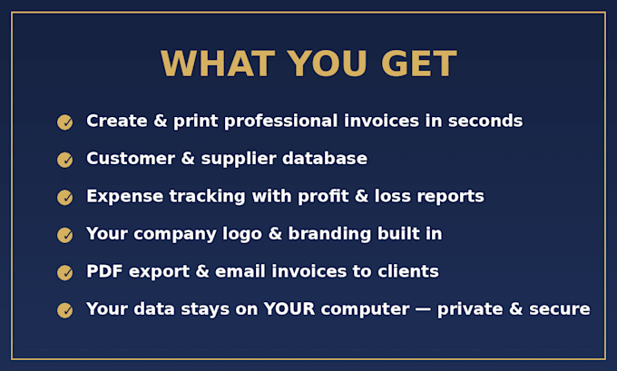 build a custom billing and invoice software for your business