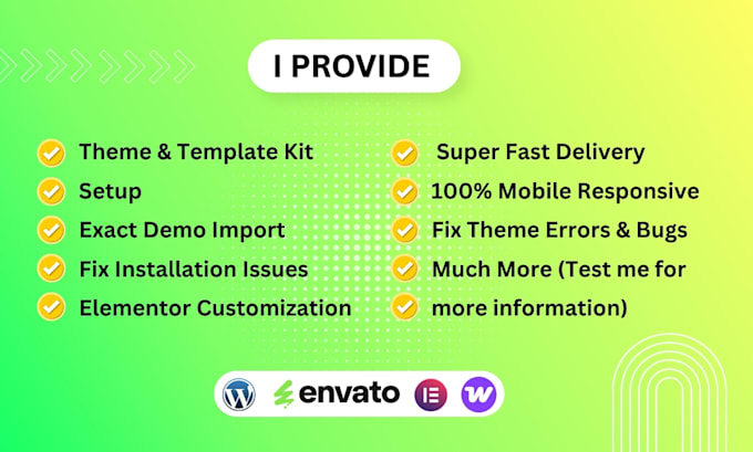 install and customize themeforest wordpress theme, template kit