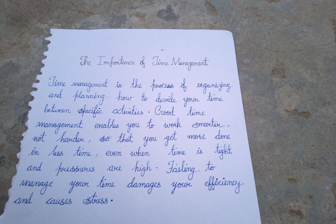 do professional handwriting assignment in hindi and english