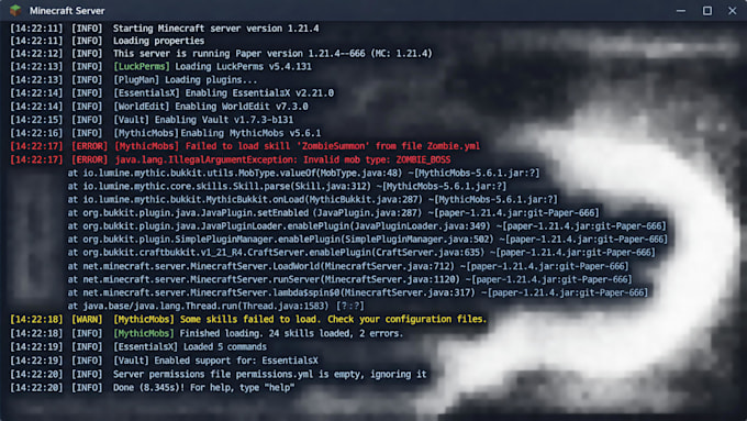 fix minecraft modpack forge fabric server crashes, plugin error java 26 3 update