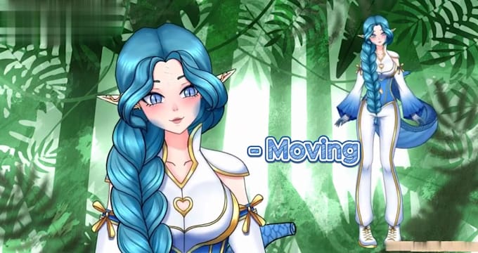 design and rigging live2d vtuber model, 2d vtuber model for vtube studio