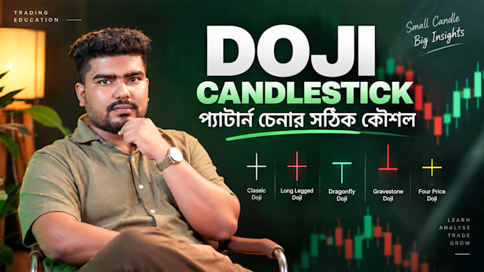 design professional trading youtube thumbnails
