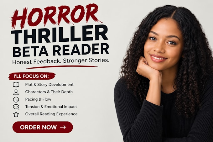 beta read your horror thriller novel as a beta reader