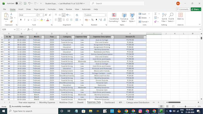 clean, analyze and visualize data in excel
