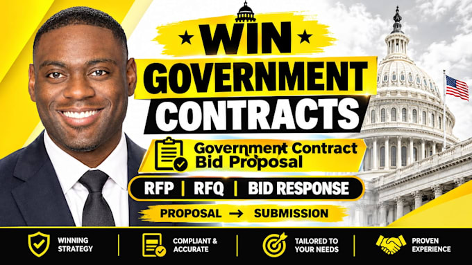 secure government contract bid proposal writing proposal submission