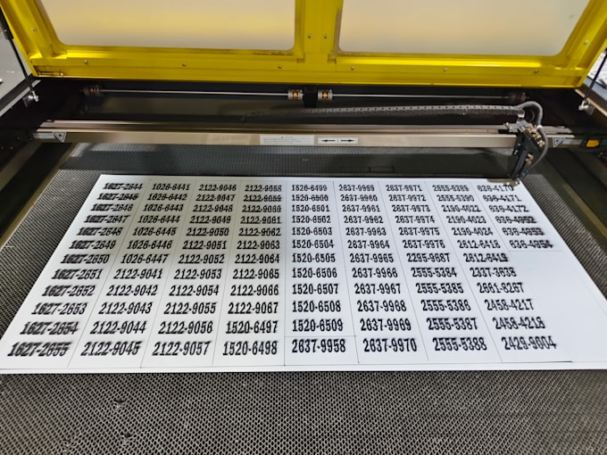 design laser cut stencil numbers letters industrial marking stencils dxf