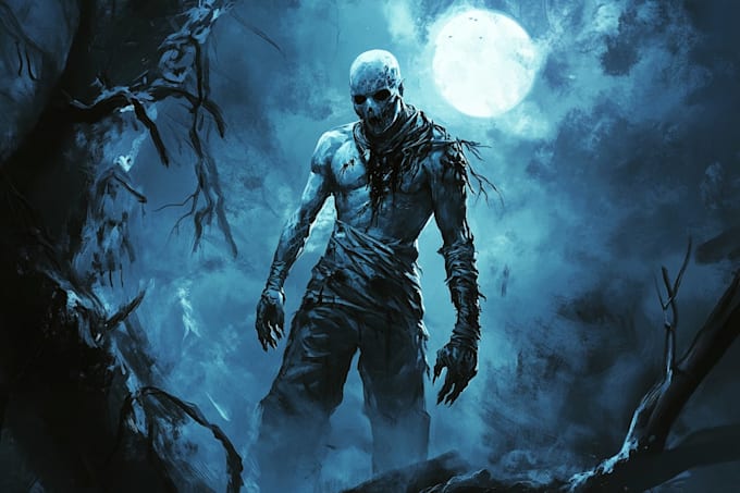 create a horror character