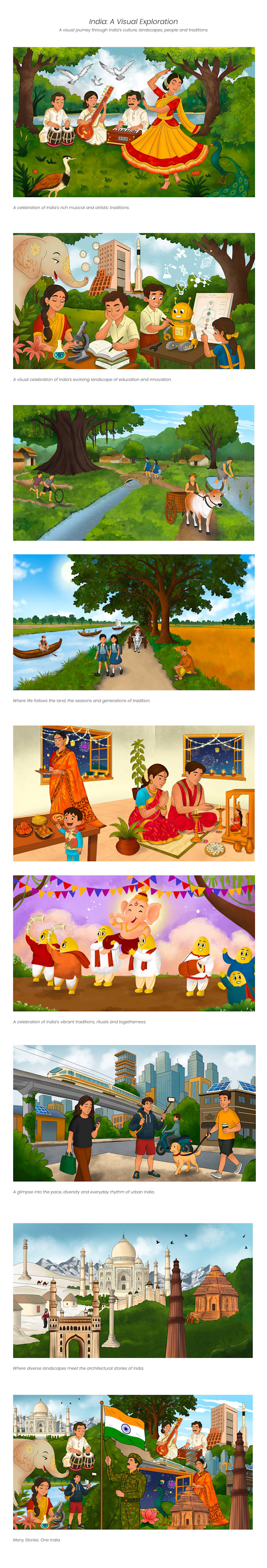 design creative digital illustrations