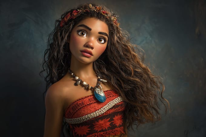 do a disney portrait