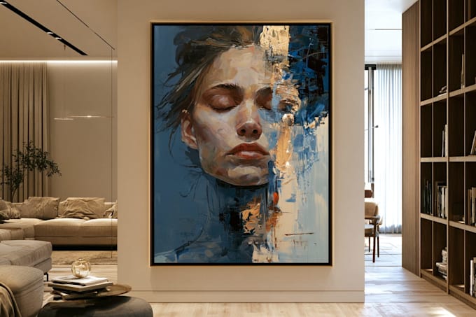 design creative abstract artwork for your personal or business project